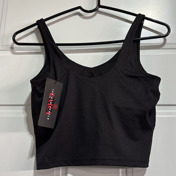 TARA The Gym People Long line,v-neck removable pads shelf bra,full coverage - Picture 2 of 3